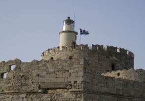 Griekse uitkijk toren
