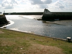 laagwater in Bretagne
