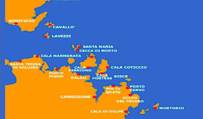 zeilroute Garibaldi voor een prachtige flottielje vakantie in Sardinie
